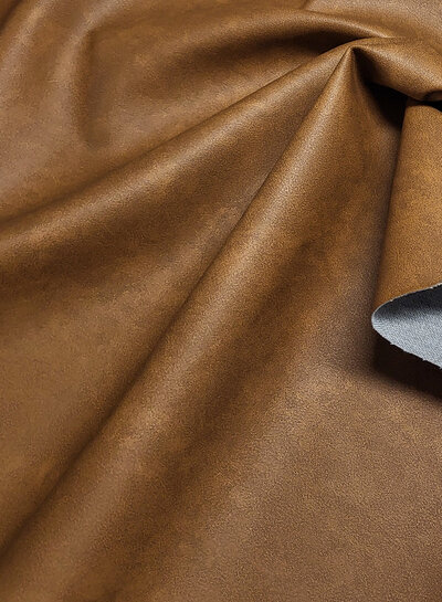 Cognac Mora imitation leather