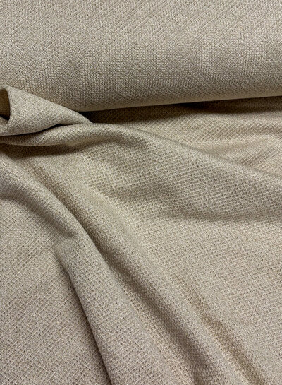 ecru gebreide jacquard met lurex