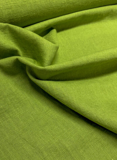 100% washed linnen fris groen