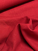 100% washed linen wine red