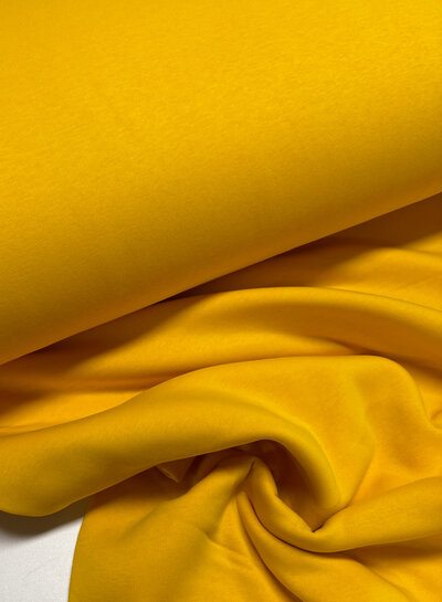yellow - thick jogging, softly roughened on the inside nv