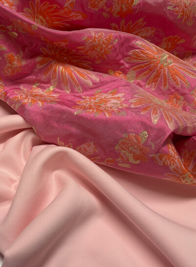 pink - thick jogging, softly roughened on the inside nv