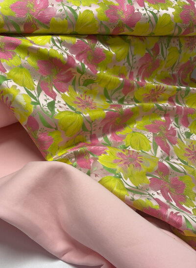 pink - thick jogging, softly roughened on the inside nv