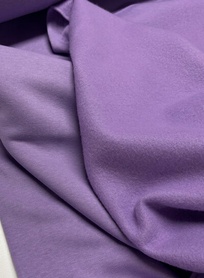 dark purple - thick jogging, softly roughened on the inside n