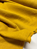 100% washed linen ochre
