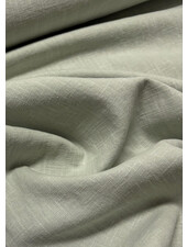 100% washed linen soft mint