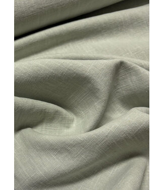 100% washed linen soft mint