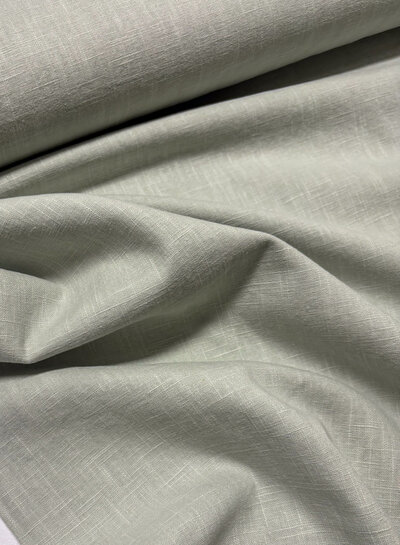 100% washed linnen zacht mint