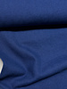 Effen linnen indigo blauw
