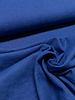 Effen linnen indigo blauw