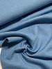 100% washed linen blue