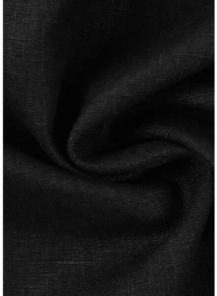 Plain linen - black