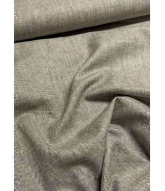 Madeline heel licht khaki chevron - linnen chambray