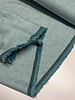 Madeline mint chevron - linnen chambray