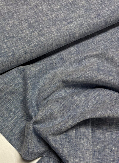 Madeline marineblauw - linnen chambray