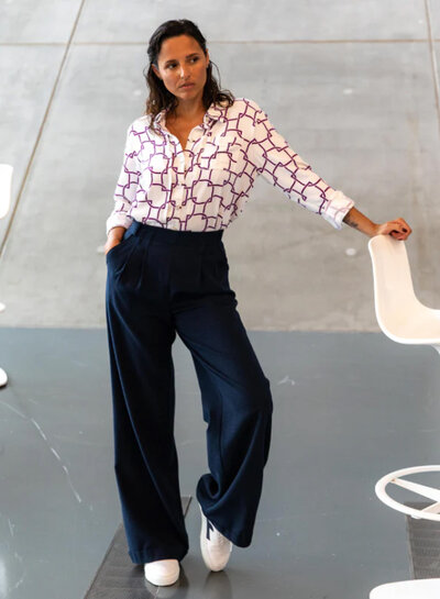 Maison Fauve Le Pantalon BROOKLYN - sewing pattern - English and French instructions