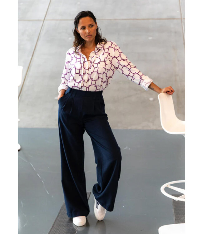 Maison Fauve Le Pantalon BROOKLYN - naaipatroon - Engels en franse instructies