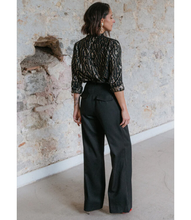 Maison Fauve Le Pantalon BROOKLYN - naaipatroon - Engels en franse instructies