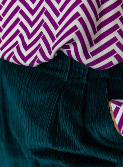 Maison Fauve Le Pantalon BROOKLYN - naaipatroon - Engels en franse instructies