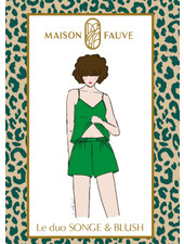 Maison Fauve Le duo SONGE & BLUSH - naaipatroon - Engels en franse instructies