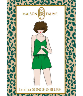 Maison Fauve The duo SONGE & B LUSH - sewing pattern - English and French instructions