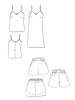 Maison Fauve Le duo SONGE & BLUSH - naaipatroon - Engels en franse instructies