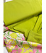 Madeline lime groen - heel soepelvallende geweven bamboo