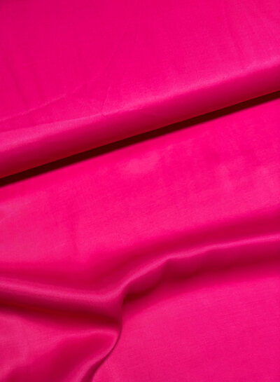 Madeline fuchsia viscose satijn