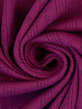 Swafing amaranth magenta - openwork pointelle jersey