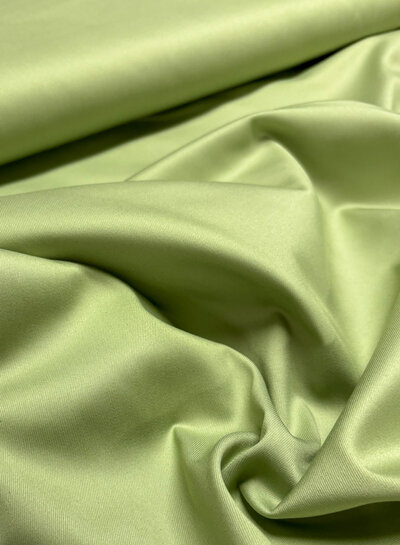 A la Ville lime - comfort jeans satiné