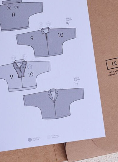 Atelier Brunette LE PYJAMA  naaipatroon - Atelier Brunette