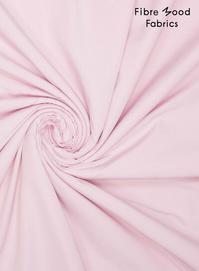 Fibremood trench coat fabric light pink - water repellent - INDIA