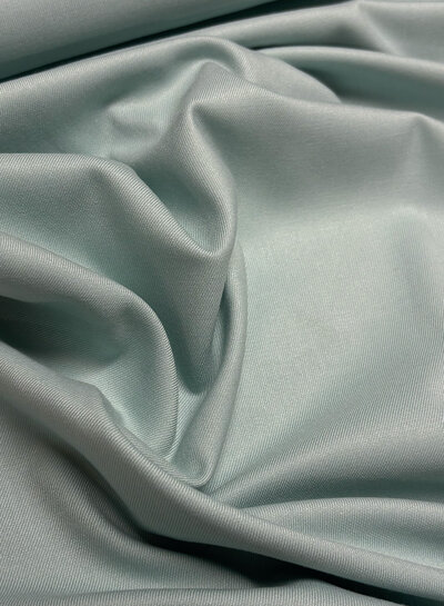 Madeline mint blue - woven bamboo - recycled, very soft fabric and no wrinkles