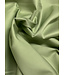A la Ville Willow green  - comfort jeans satiné