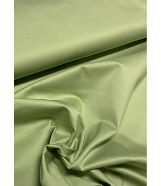 A la Ville Willow green  - comfort jeans satiné