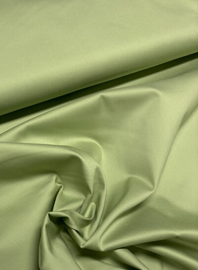 A la Ville Willow green - comfort jeans satin