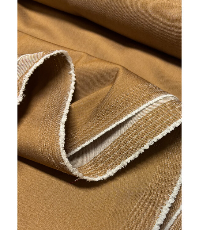 A la Ville Mocha Mousse - comfort jeans satiné