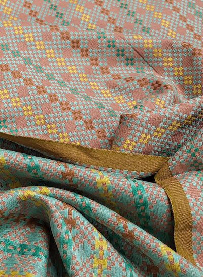 Fableism jacquard cotton mosaic hidden spring