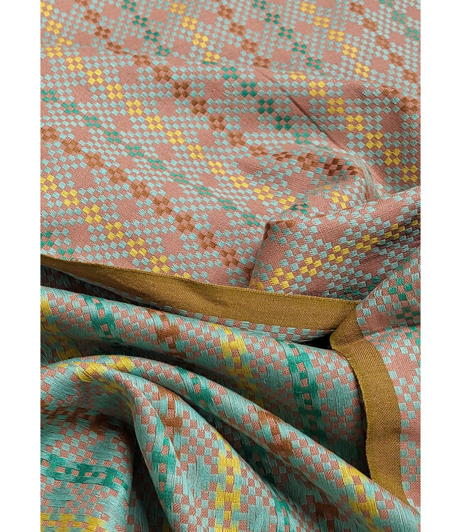 Fableism jacquard cotton mosaic hidden spring