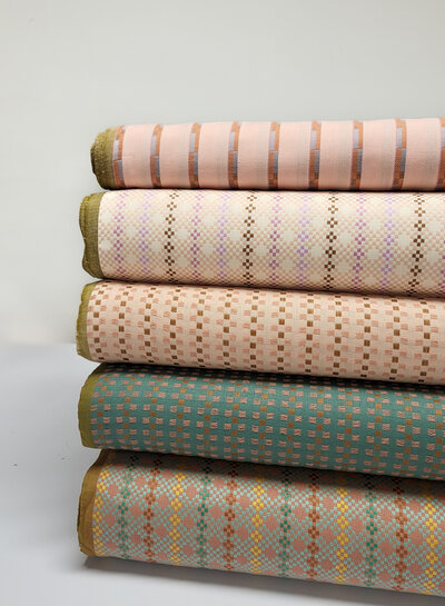 Fableism jacquard cotton mosaic hidden spring