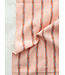 Fableism jacquard cotton track stripe - blossom pink