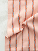 Fableism jacquard cotton track stripe - blossom pink