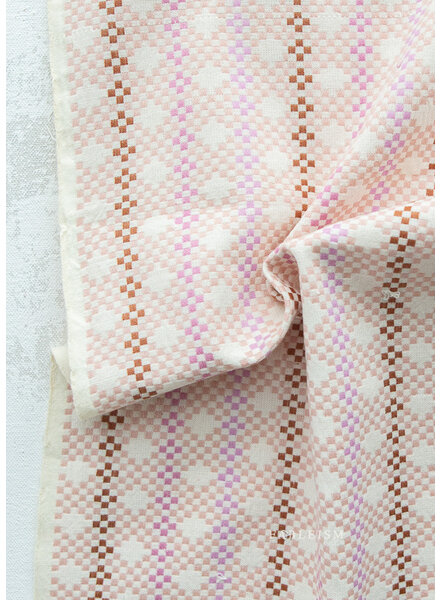 Fableism jacquard cotton mosaic milkweed