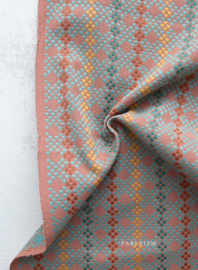 Fableism jacquard cotton mosaic hidden spring