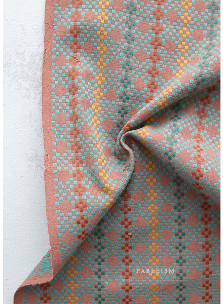 Fableism jacquard cotton mosaic hidden spring