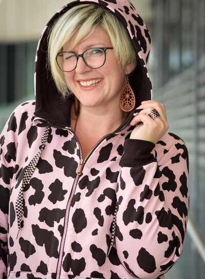 Swafing animal spots - french terry