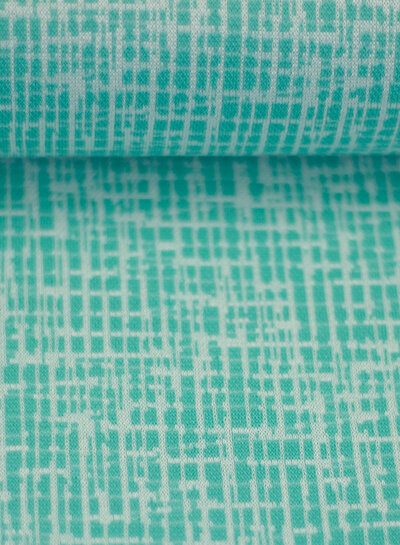 Swafing knitted jacquard grid - mint