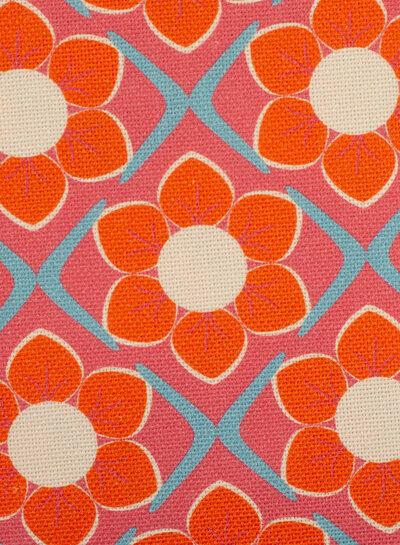 Swafing retro flower - soft canvas