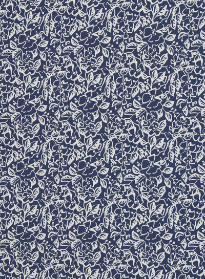 Swafing lilly blue soft cotton