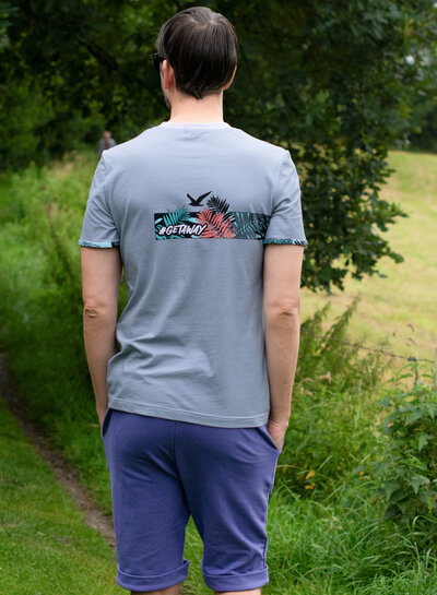 THORSTEN BERGER Escape to paradise - Thorsten Berger - tricot panel 85cm height